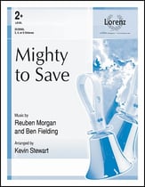 Mighty to Save Handbell sheet music cover